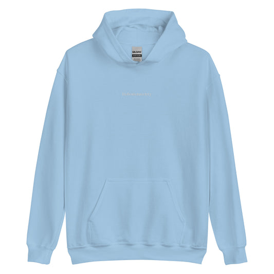 Unisex Hoodie - Are you the LOML light blue
